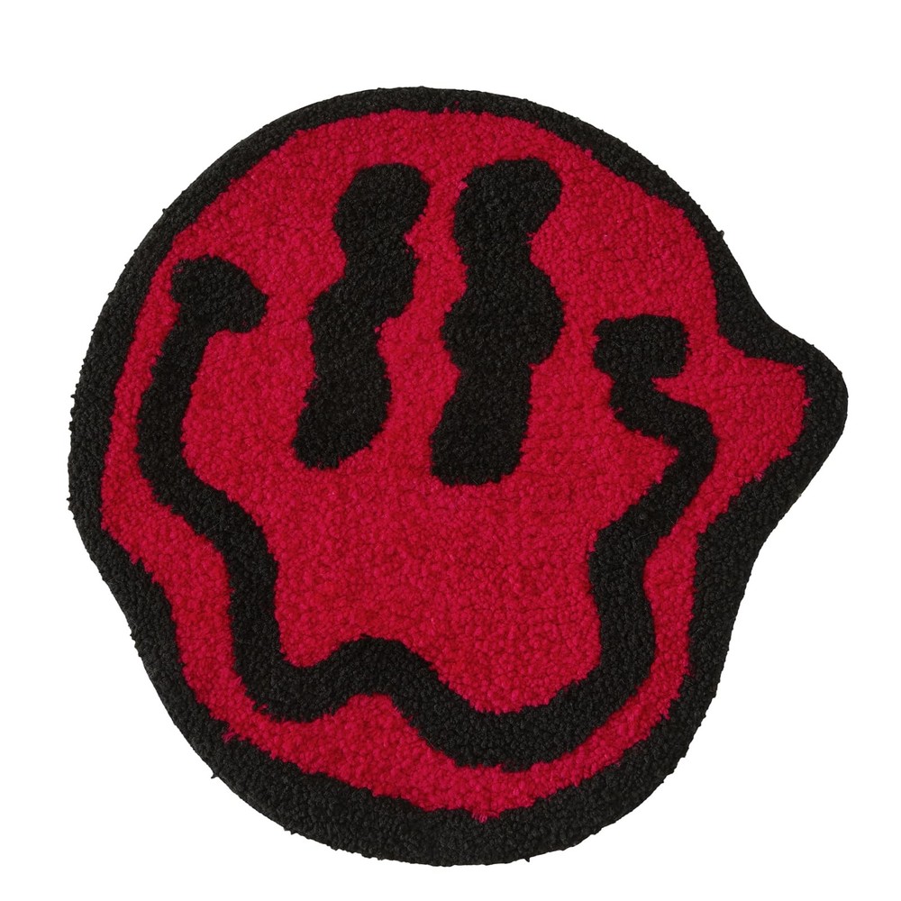 Cute Hippie Funky 3ft Round Rug for Bathroom Bedroom Dorm Kitchen Non Slip Wa...