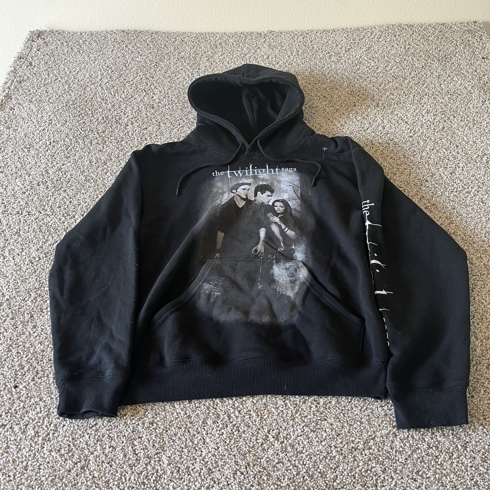 Y2K The Twilight Saga Hoodie Edward Bella Jacob Size Small S
