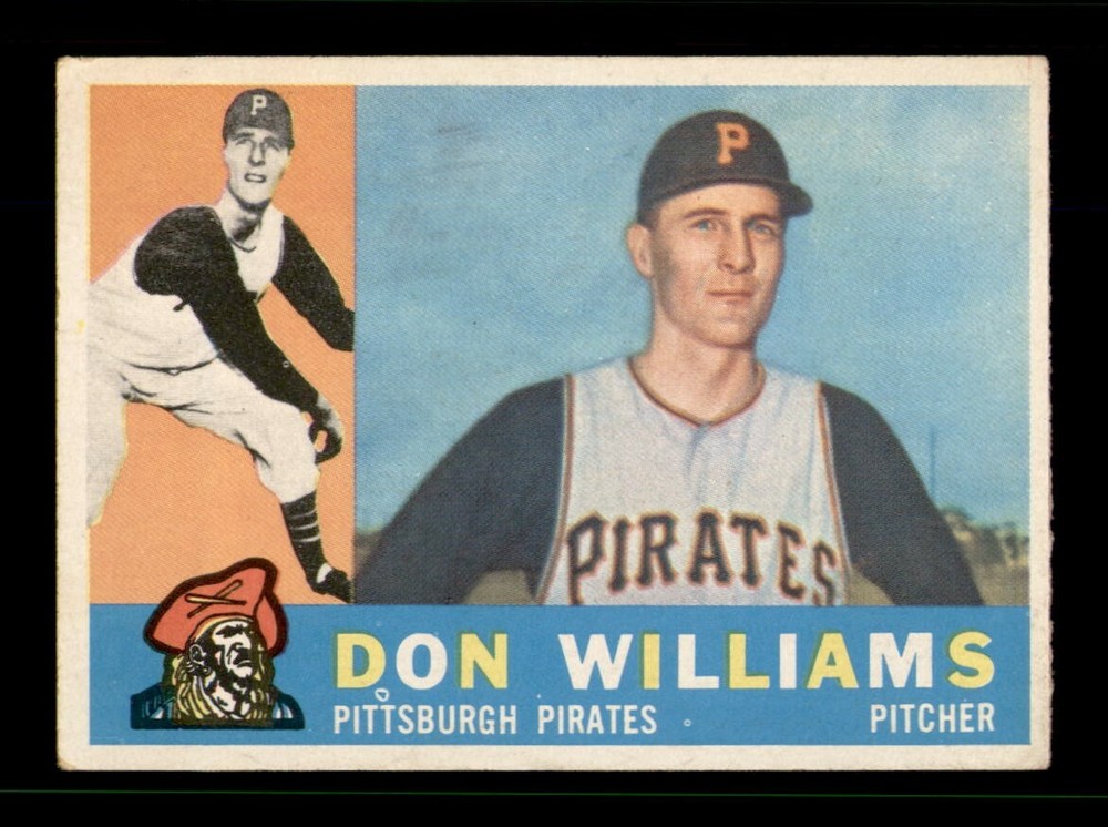 1960 Topps #414 Don Williams EX Baseball Card OBGcards