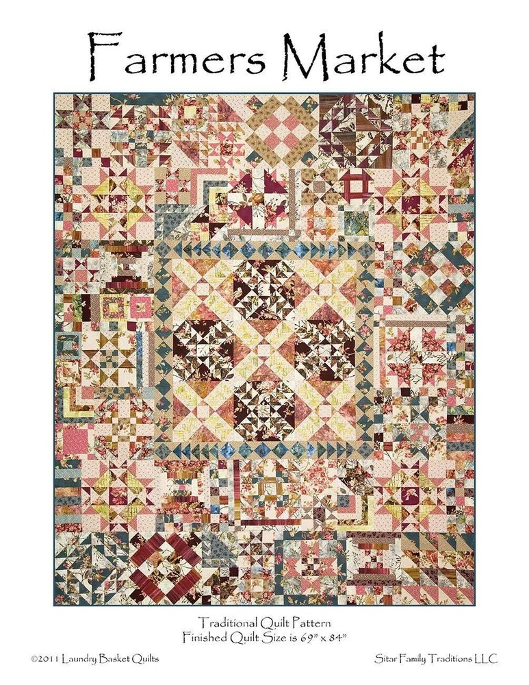 Farmers Market Quilt Pattern by Edyta Sitar