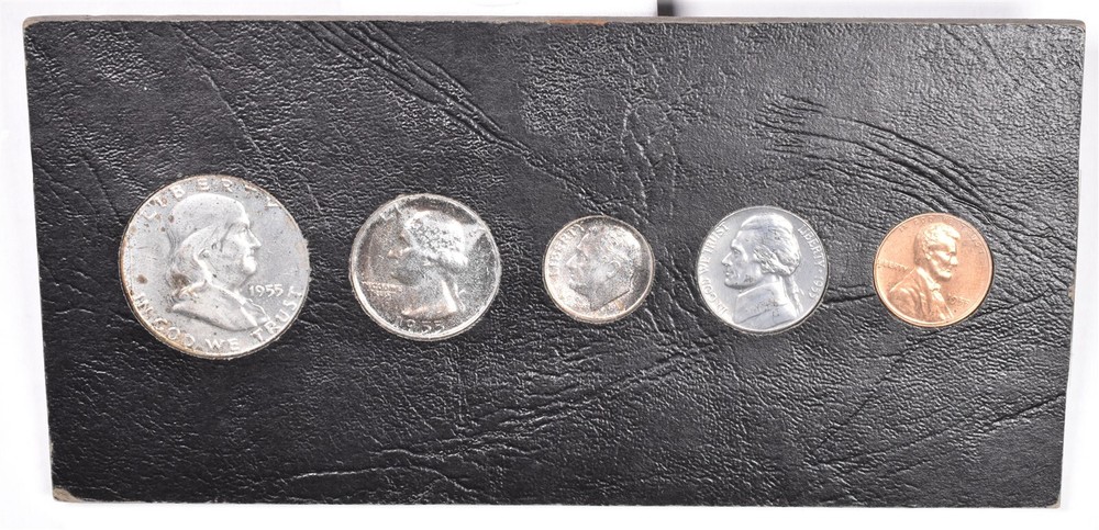 1955 Silver Proof 5 Coin Set