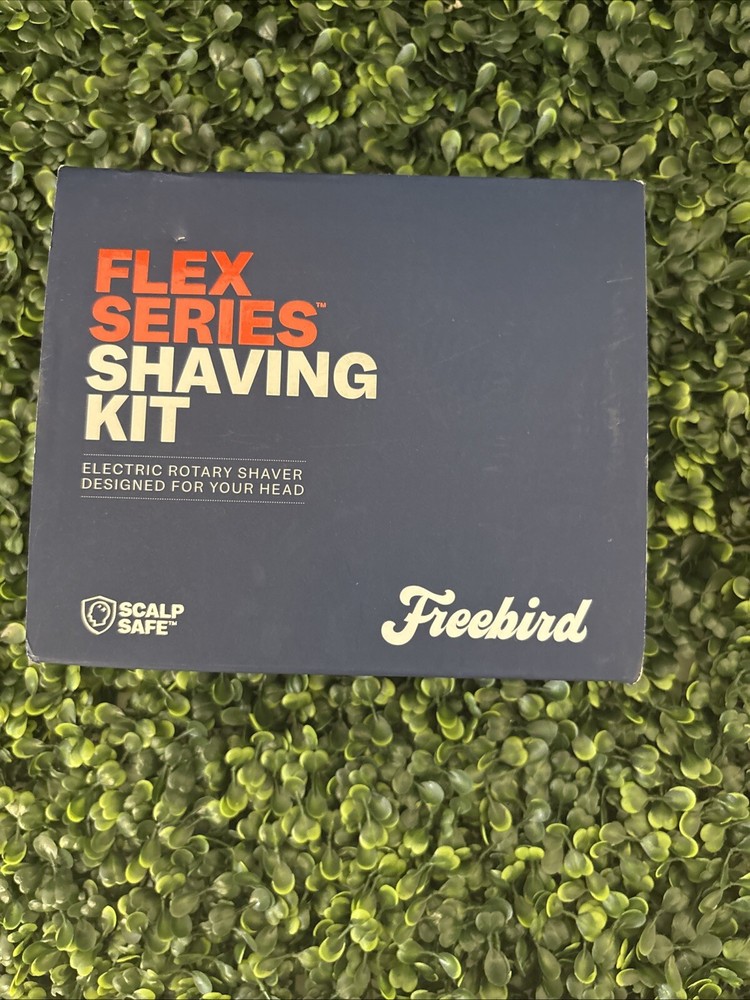 The FlexSeries Electric Head Hair Shaver Freebird Rechargeable Shaving Kit Open