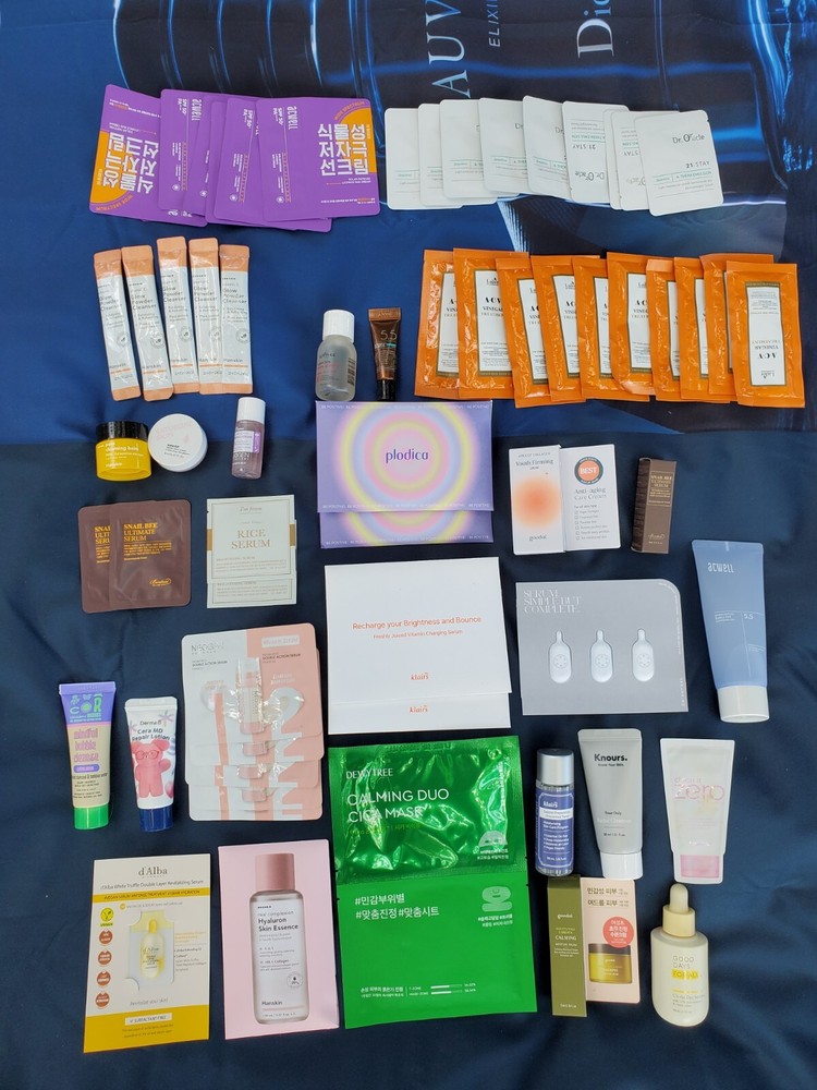 83 Piece Soko Glam Korean Skincare K Beauty Travel Sample Lot