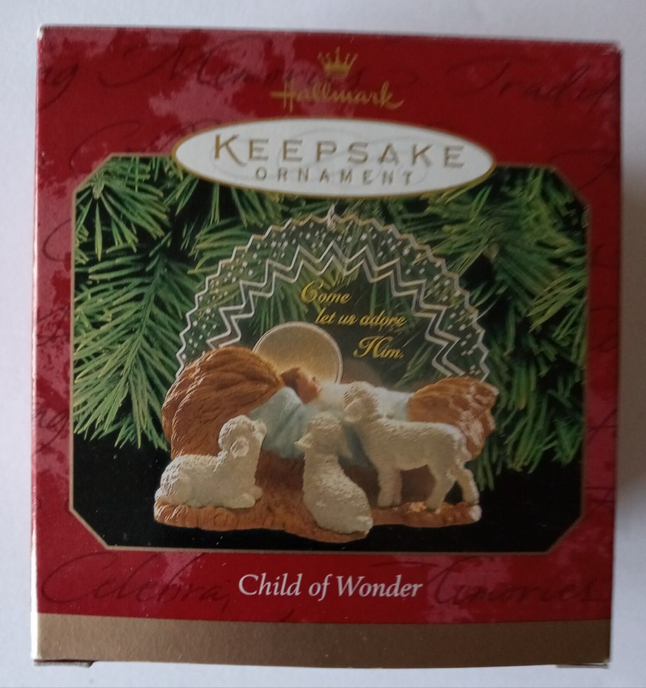 Hallmark Keepsake 1999 Child of Wonder Nativity Scene in Box