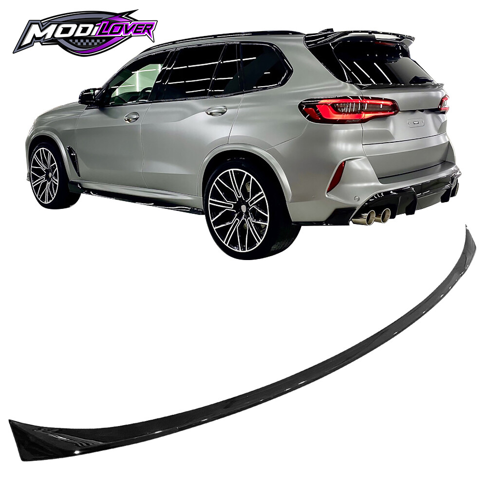 19-25 BMW G05 X5 IKON Gloss Black ABS Rear Trunk Spoiler Wing