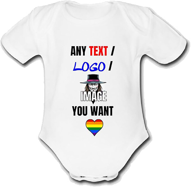 @Sweet @Trip baby grow vest bodysuit CREATE YOUR OWN DESIGN custom music gift