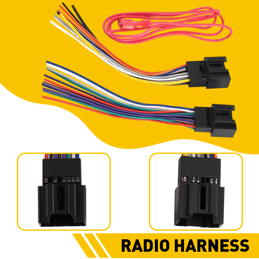2007-2013 Chevy Silverado 2500 1500 Radio Stereo Wiring Harness