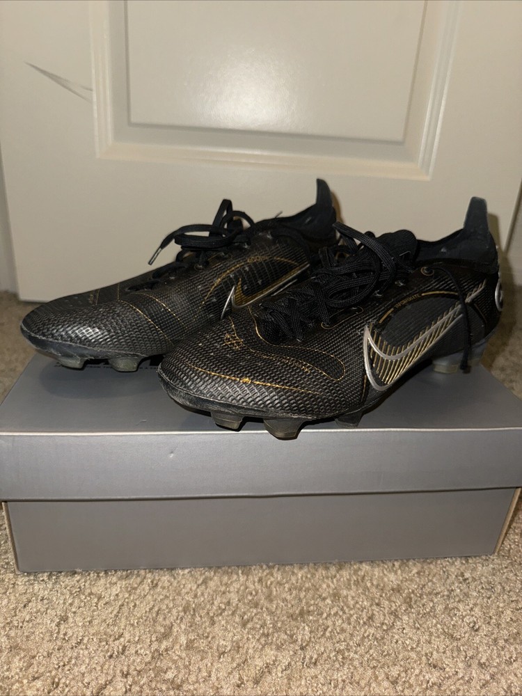 Zoom Vapor 15 Elite FG Size 9.5 Black DJ4978 001