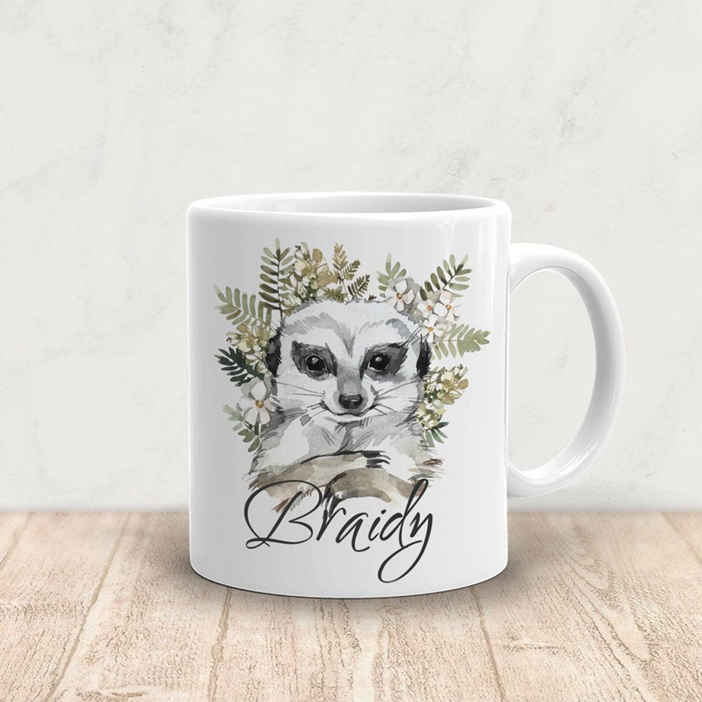 Meerkat Mug Personalised Meerkat Mug Personalised Mug Coffee Mug Gift Mug Tea Cu