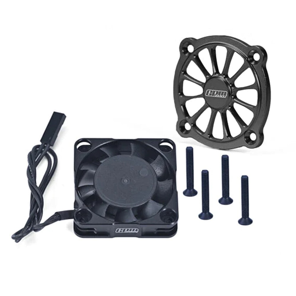 NEW GPM Alum Motor Heatsink w/Cooling Fan BK for Arrma 1/10 Gorgon FREE US SHIP