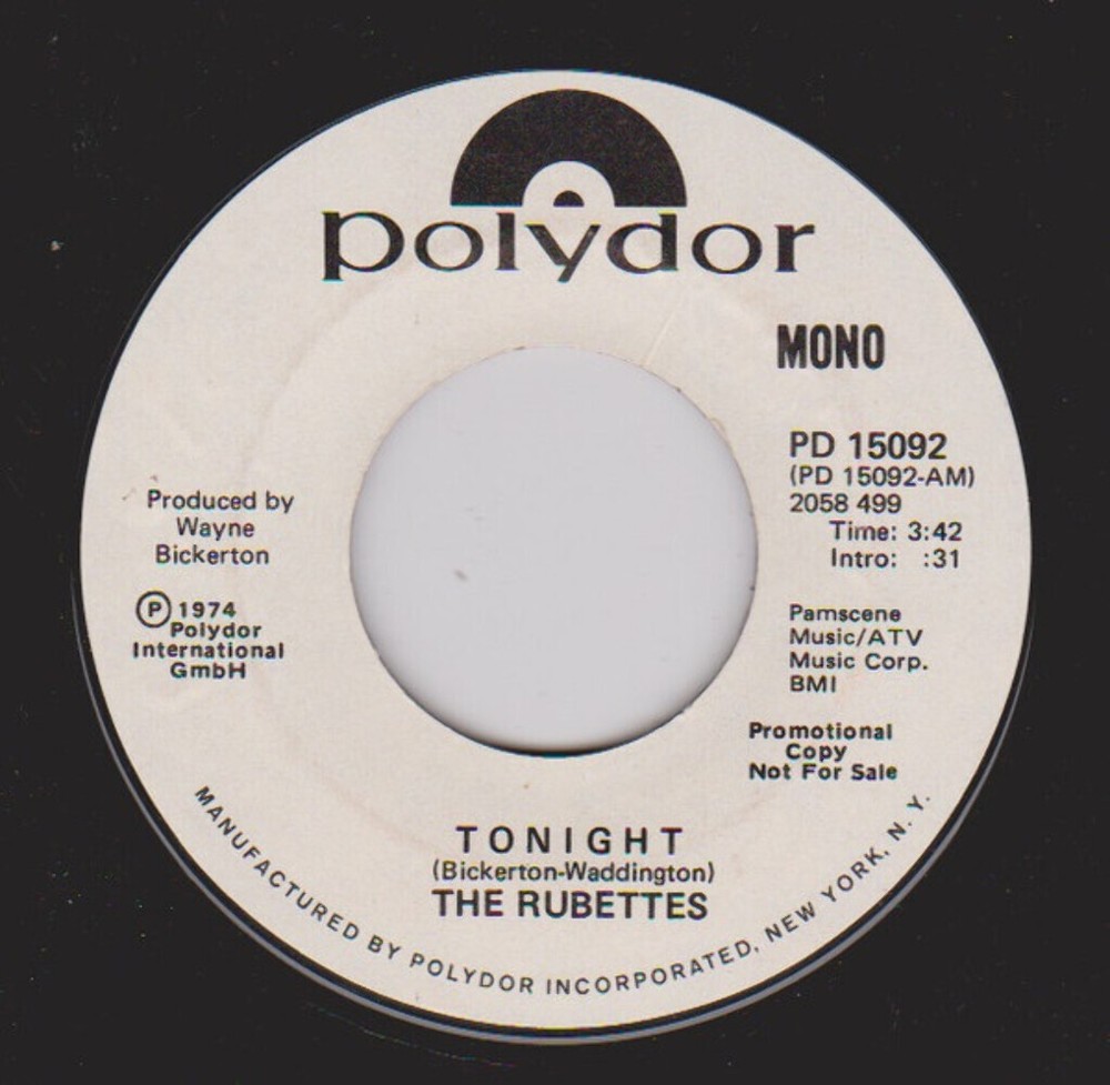 The Rubettes - Tonight (7