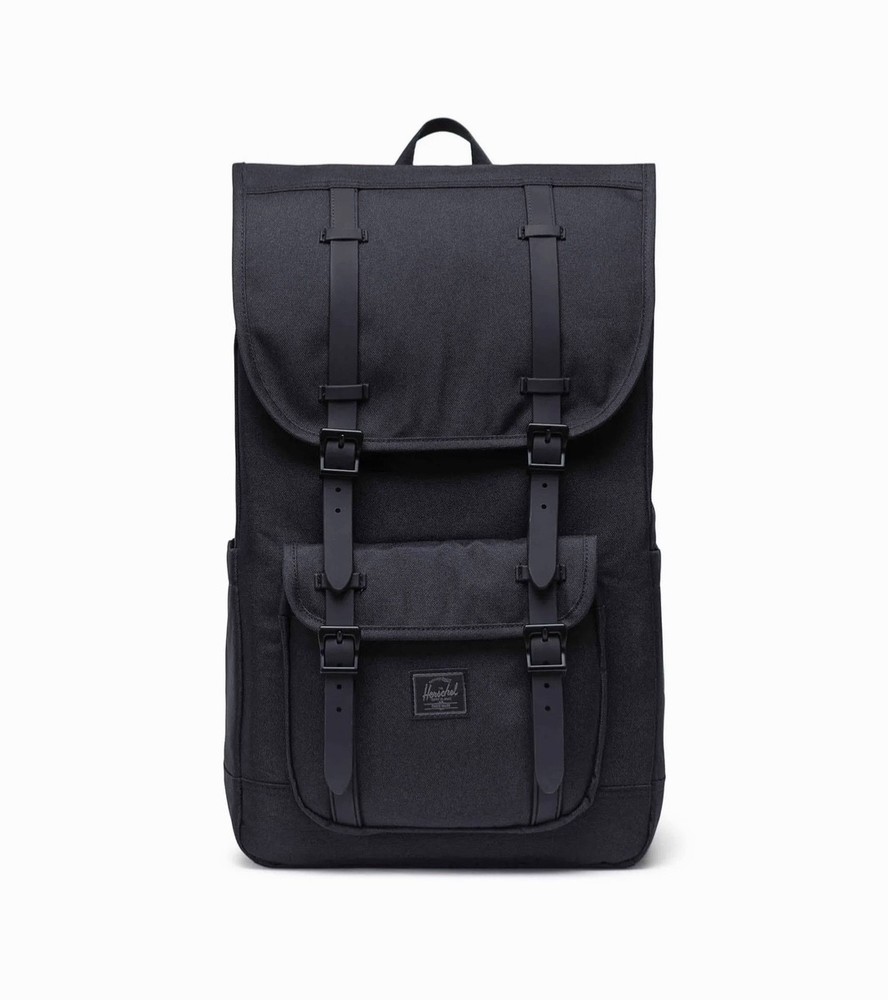 Herschel Little America 30L Black Tonal Backpack NEW