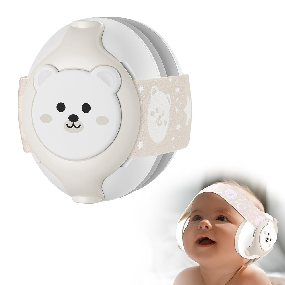 Baby Headphones for Infants with 25dB Noise Cancelling, Travel-Friendly Ear Protection