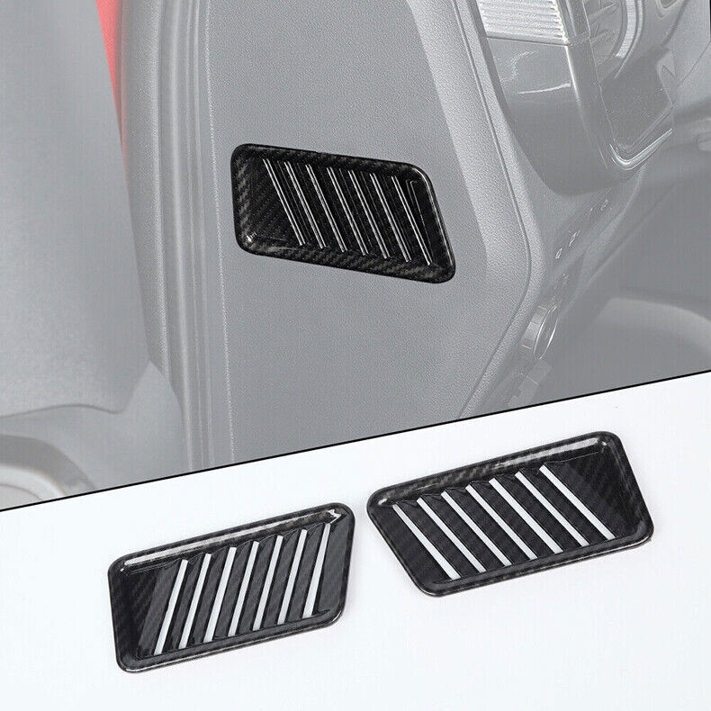 2021-2025 Ford F-150 Carbon Fiber AC Vent Cover Trim