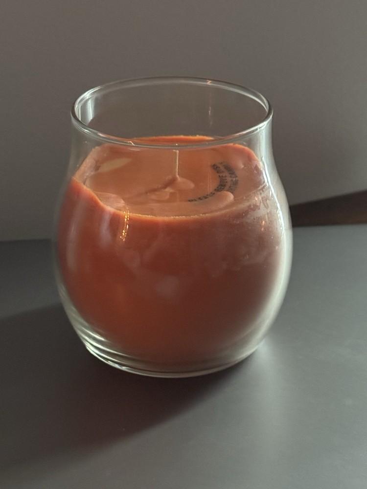 Longaberger Pumpkin Pie Scented Candle Jar