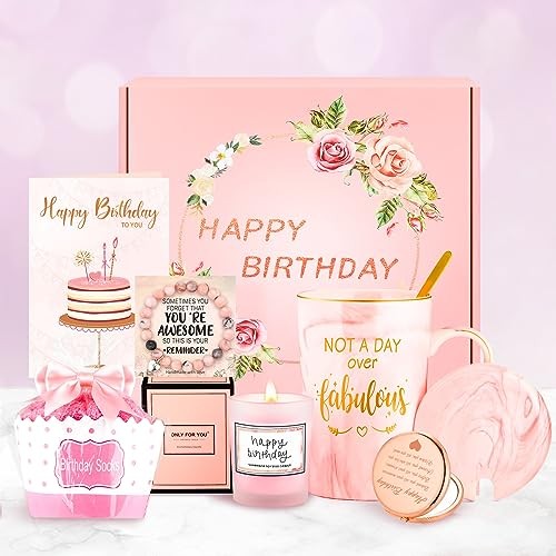 Thoughtful Birthday Gift Basket for Women - Unique Presents