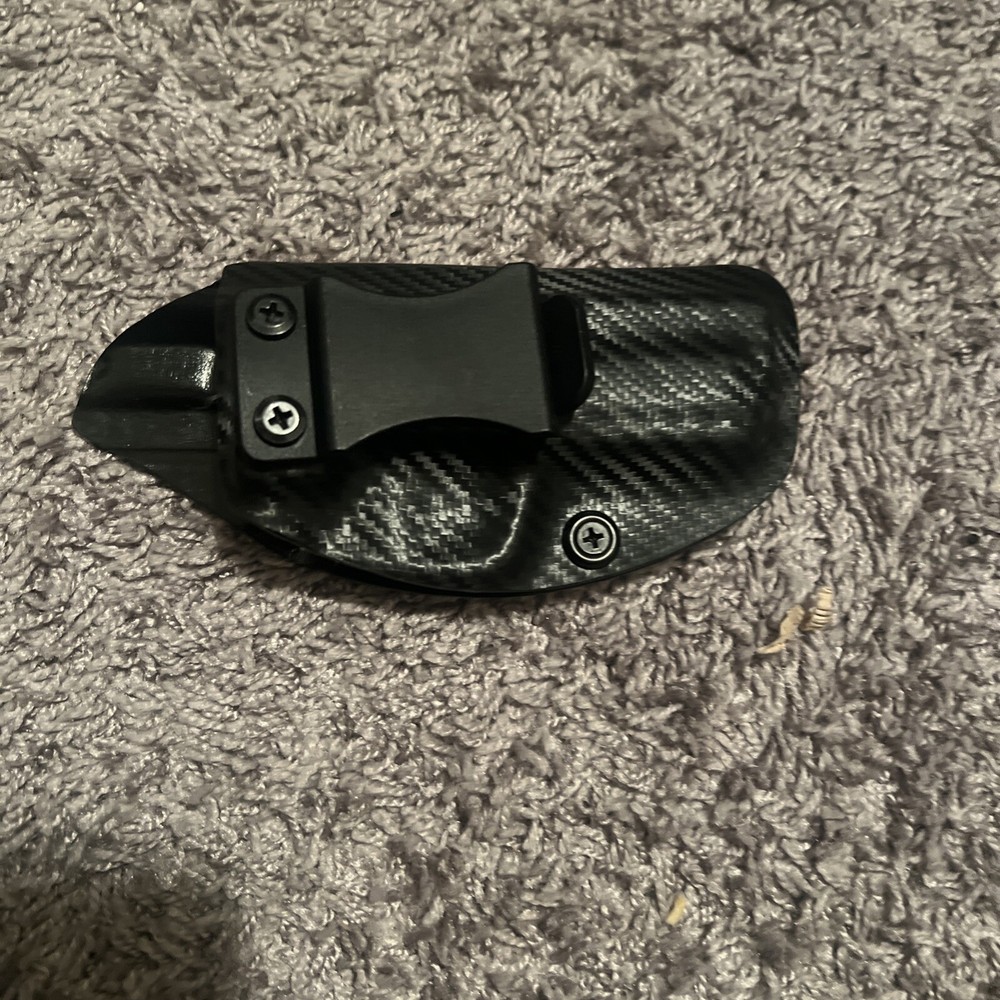 Concealment Black Carbon Kydex IWB Holster Springfield Armory XDM 3.8