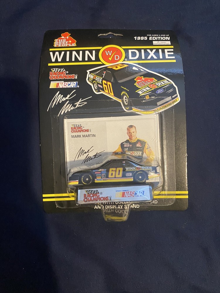Mark Martin Winn Dixie #60 Racing Champions NASCAR Stock Car 1995 Edition