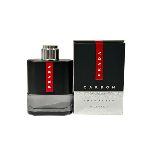 Mini Prada Luna Rossa Carbon 0.3 oz oz EDT Cologne for Men New In Box