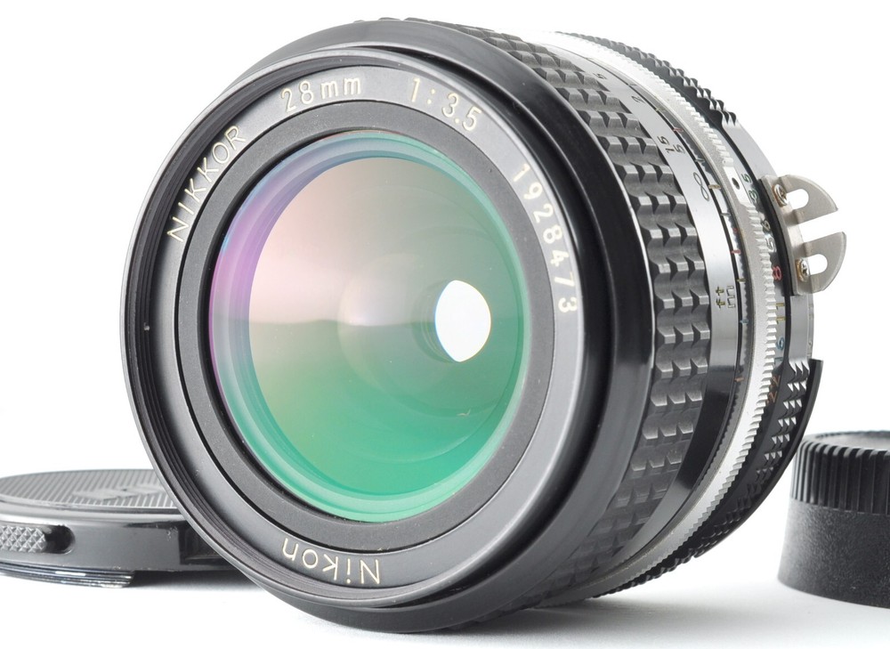 Nikon Ai NIKKOR 28mm f/3.5 [SIC Ver. / Near MINT] MF Wide Angle Prime Lens