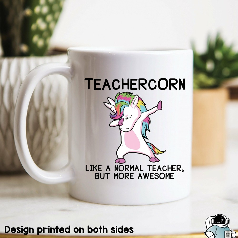 Teacher Mug Teachercorn Mug Teacher Gift Teacher Unicorn Coffee Mug Gift For