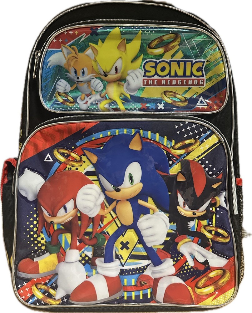 Large Backpack - Sonic the Hedgehog - Team Ring Shadow Super 16