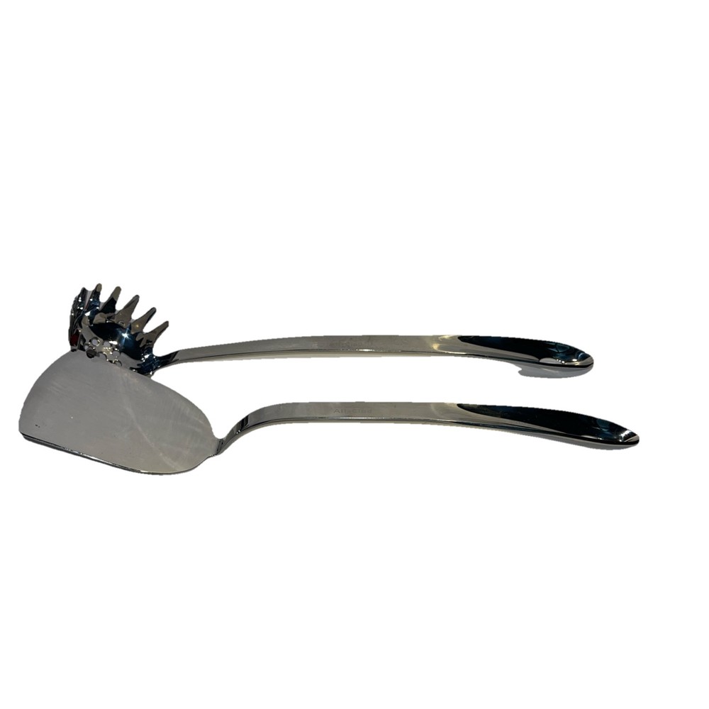 Lot  Of 2 All-Clad Stainless Steel 15” Utensils