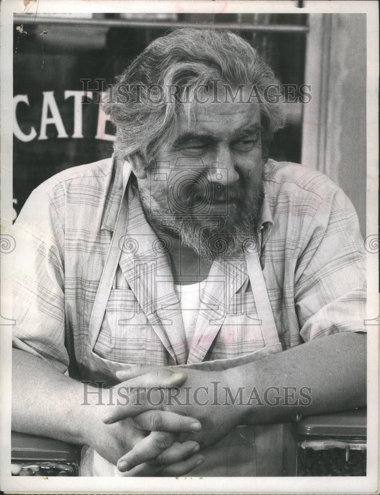 1972 Press Photo Peter Ustinov Autor Actor Filmmaker - DFPC53353