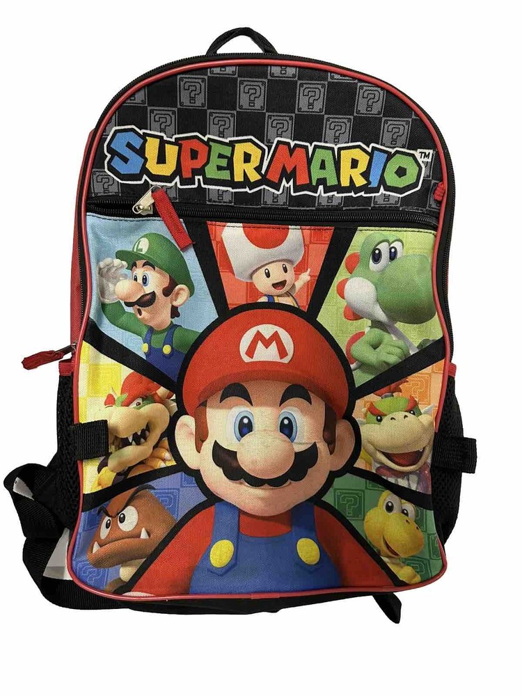Super Mario Bros / Nintendo Backpack for Kids / Children