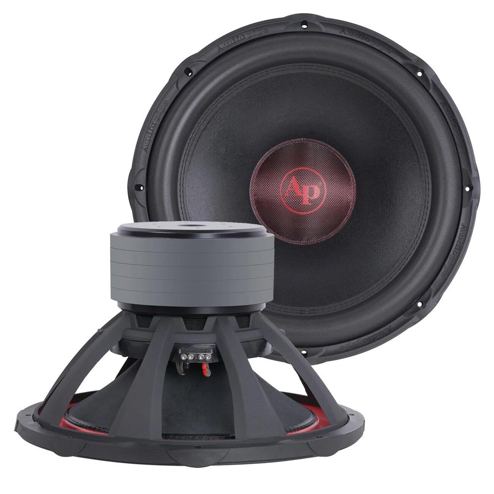 Audiopipe 18-Inch Woofer Model TXXBDCV18 with 1900W RMS Power and Dual 4 Ohm Voi