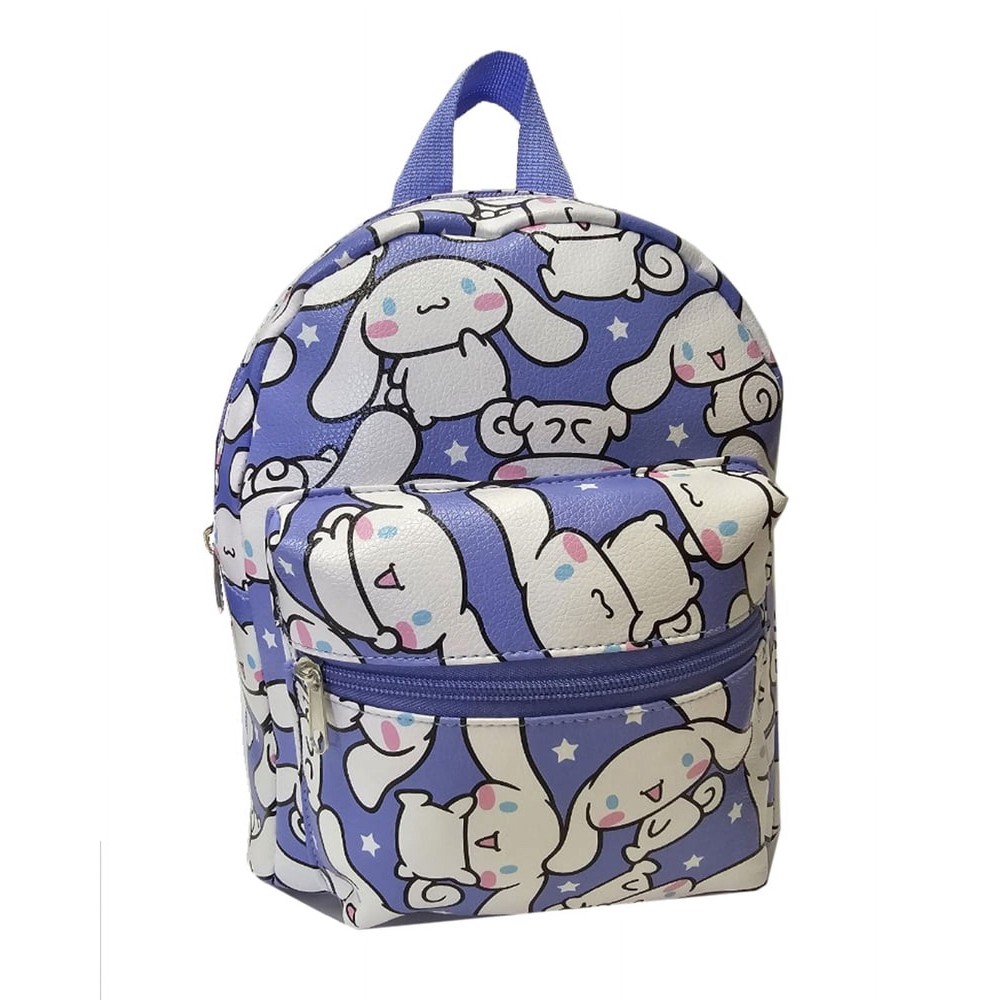 Mini Backpack Deluxe Hello Kitty Cinnamoroll Print Faux Leather 10