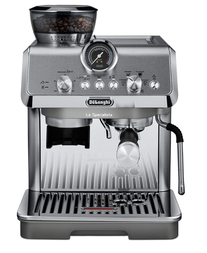 Delonghi La Specialista Arte Evo Espresso Machine W/ Cold Brew Stainless EC9255M