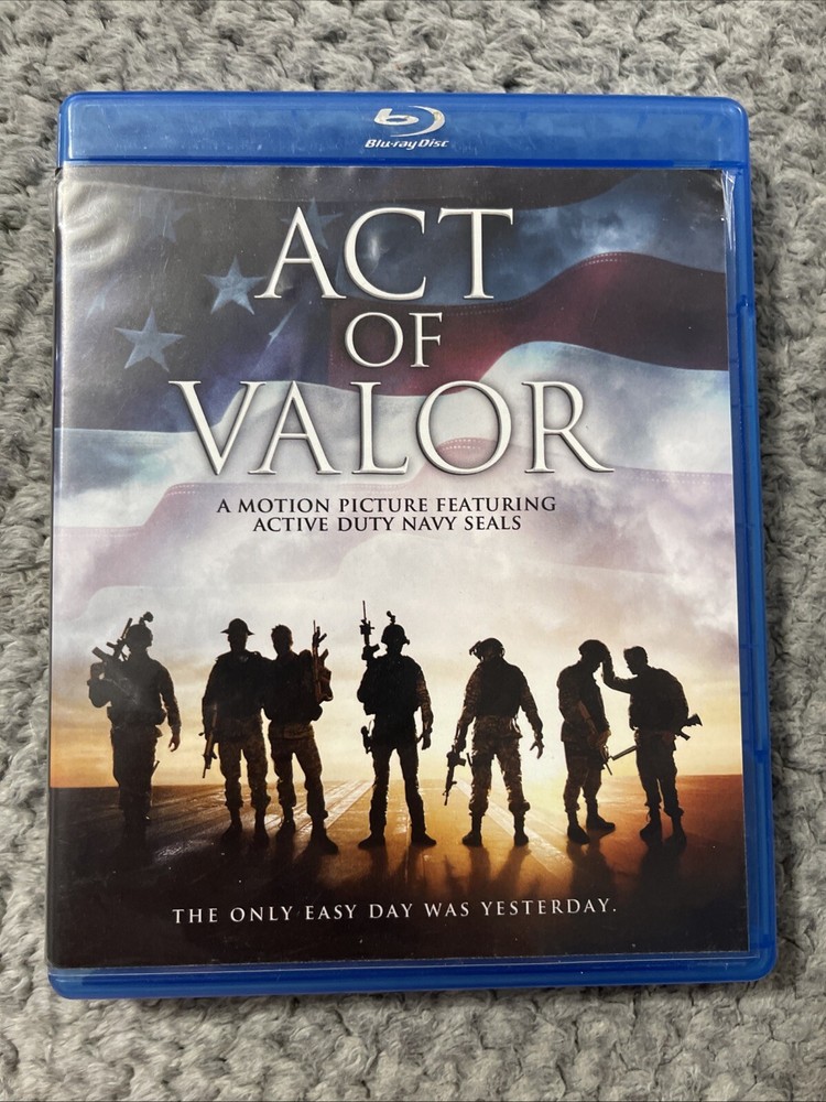 ACT OF VALOR BLU-RAY SINGLE DISC DVDs