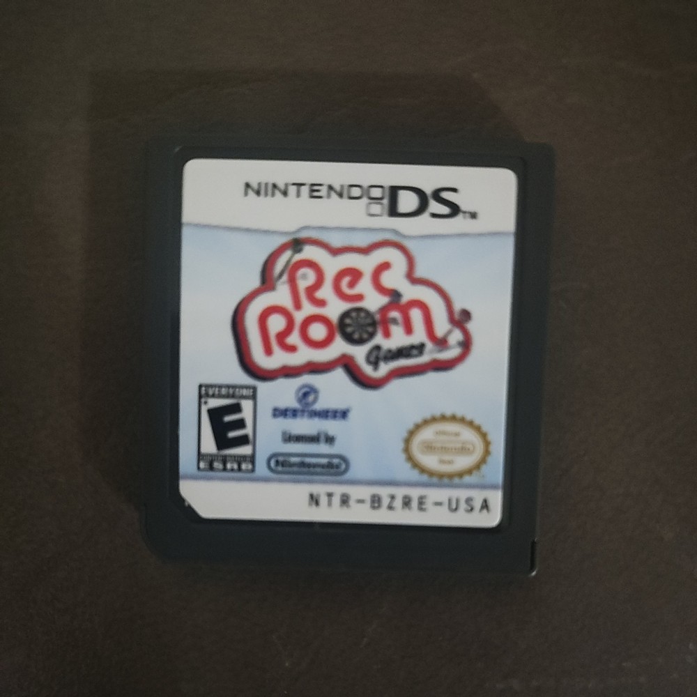 Rec Room Games Nintendo DS Cartridge Only Tested Works