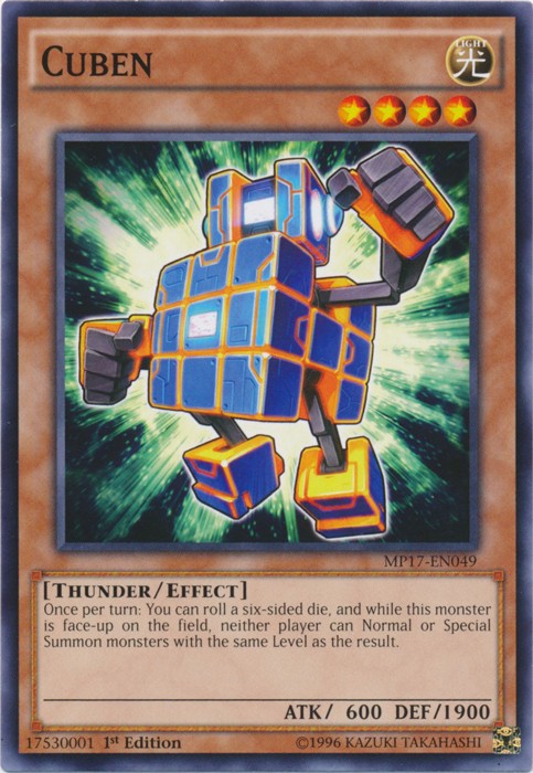 Cuben MP17-EN049 Common 1st Edition Lightly Played TCG Card