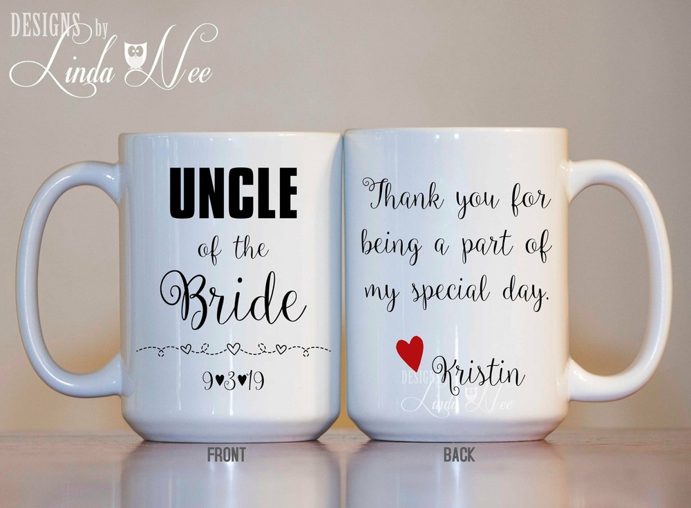 Uncle Of The Bride Mug Uncle Of The Bride Gift Uncle Of The Bride Personalized