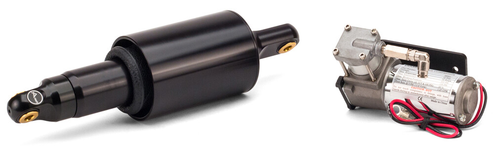 Fox Air Shocks Chrome Arnott MC-2929 For 14-18 Indian Chief Chieftain Roadmaster