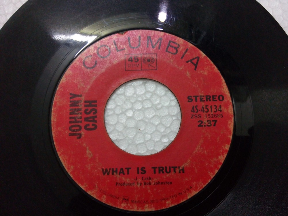 Johnny Cash 45 45134  Rare Single 7