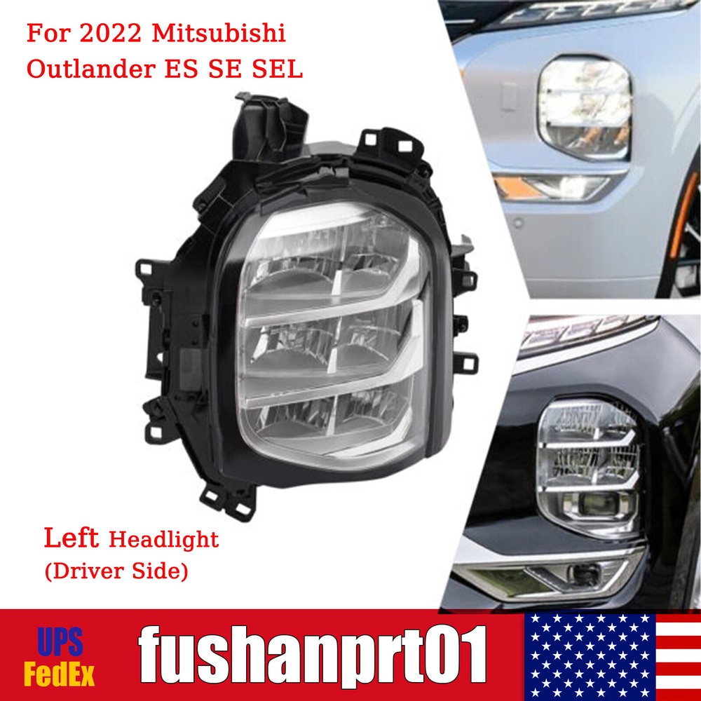 LED Headlamp Headlight Left Driver Side Fits 2022 Mitsubishi Outlander 8301D811