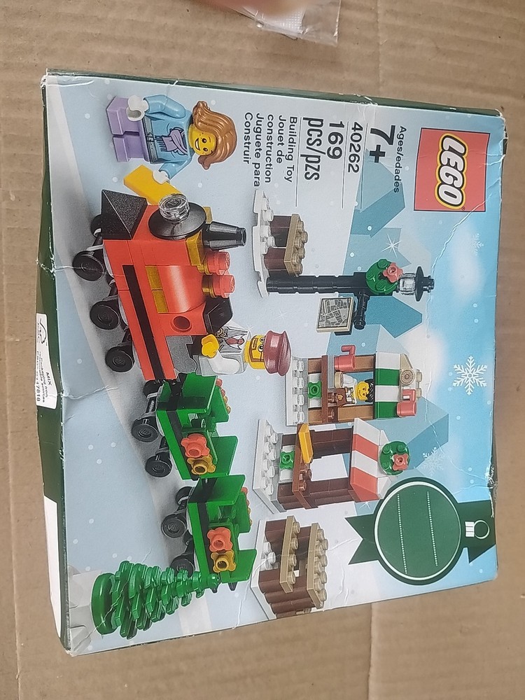 LEGO Christmas Train Ride Holiday Set 40262 Seasonal Building Kit-image