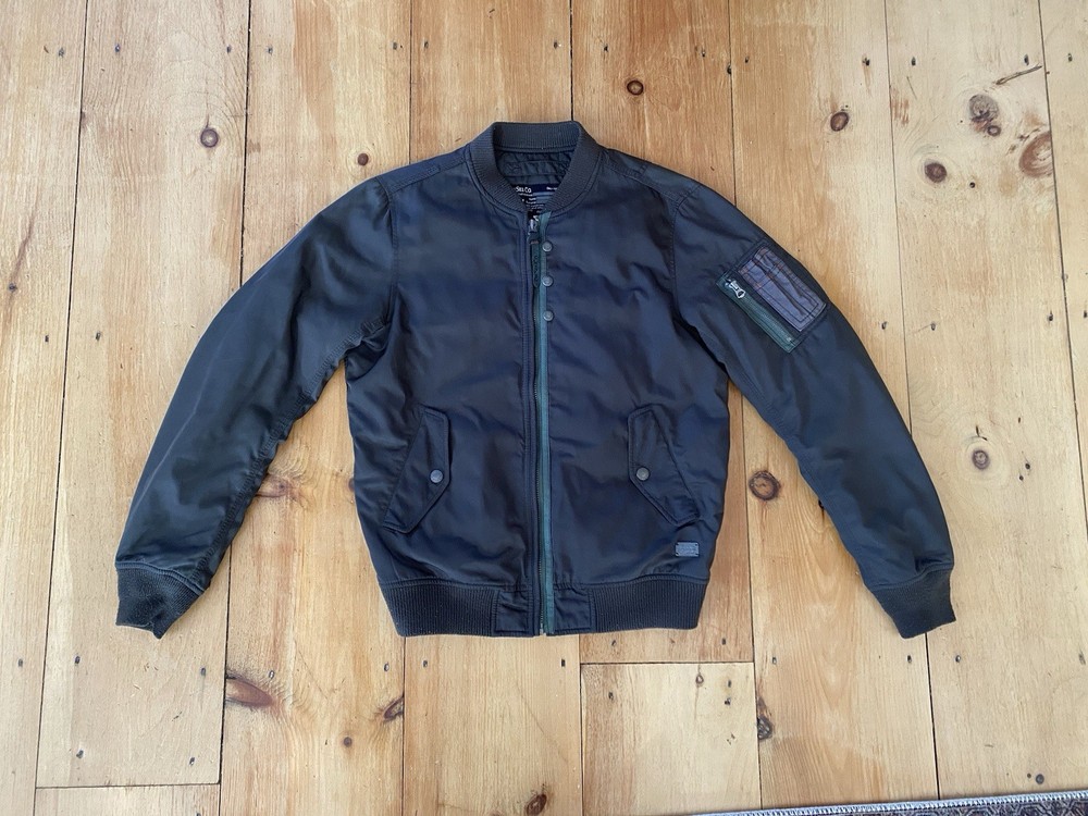 Diesel Co Vintage Bomber Jacket Men’s Medium Slate Green Grey Military Y2K Rare