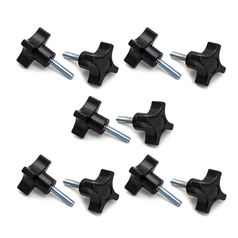 QNB3009-P2 4-Point Stud Knobs, 5/16