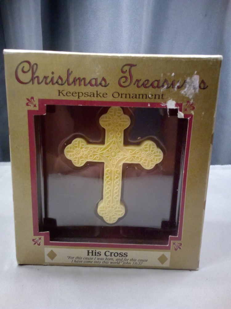 Christmas Treasures Keepsake Ornament His Cross