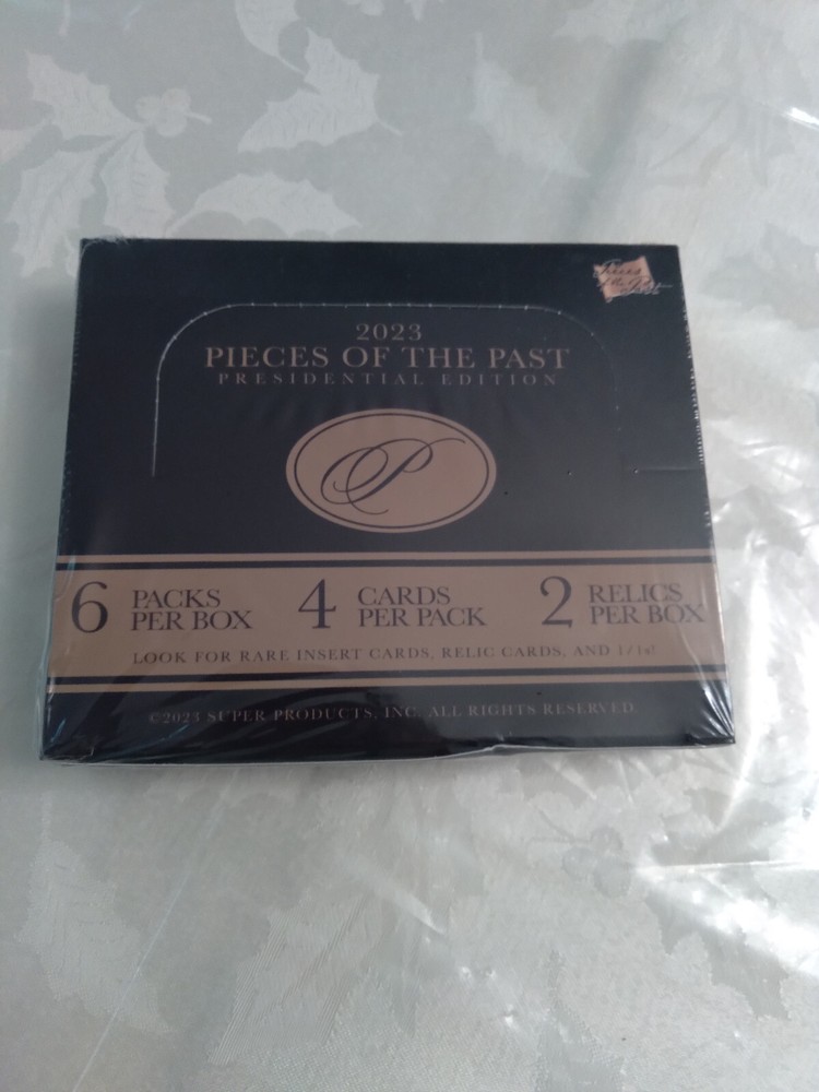 2023 Super Products Pieces of the Past Presidential Edition Factory Sealed Box