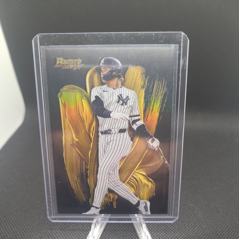 2025 Bowman's Best George Lombard Jr. Strokes of Gold SSP #SG-17 Yankees