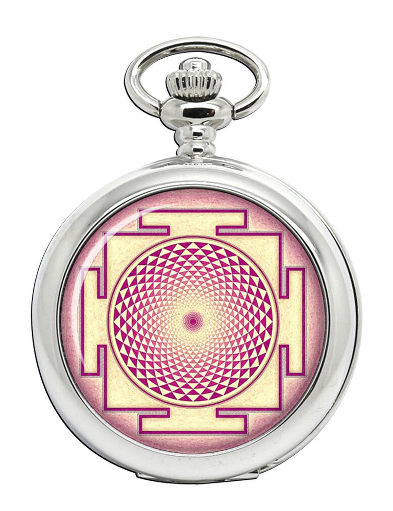 Sahasrara Yantra Hindu Pocket Watch