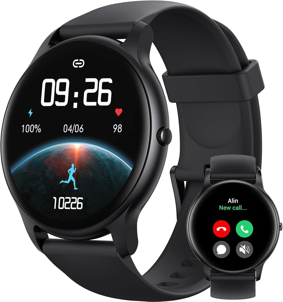 Smartwatch for men and women with call function and HD display