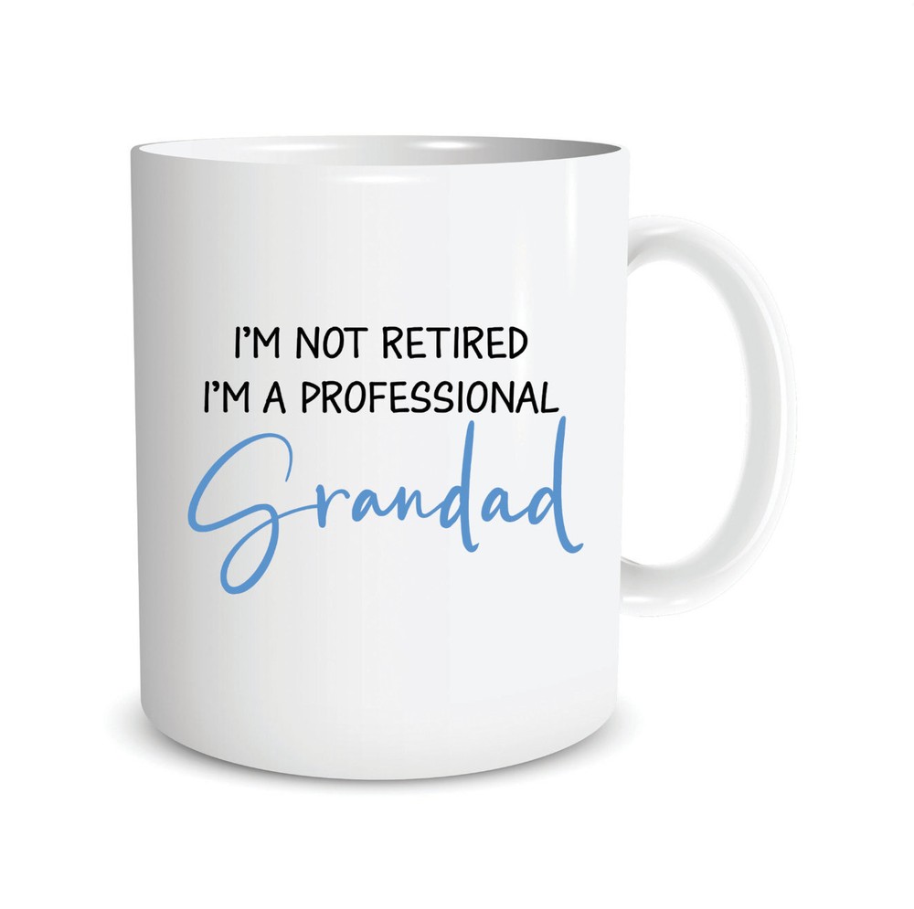 Funny Mugs Grandparents Gift I'm Not Retired I'm A Professional Grandad Birthday