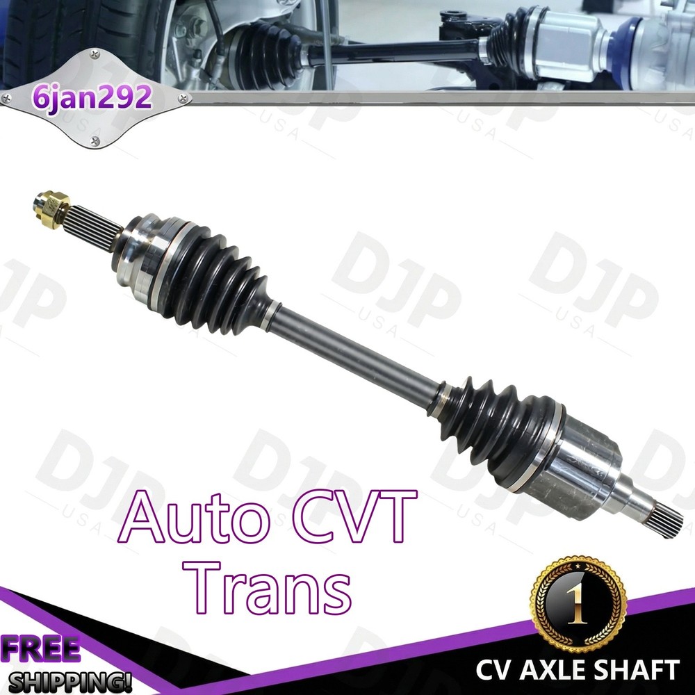 Front Driver Side CV Axle Shaft for Mitsubishi Outlander Sport Auto CVT Trans