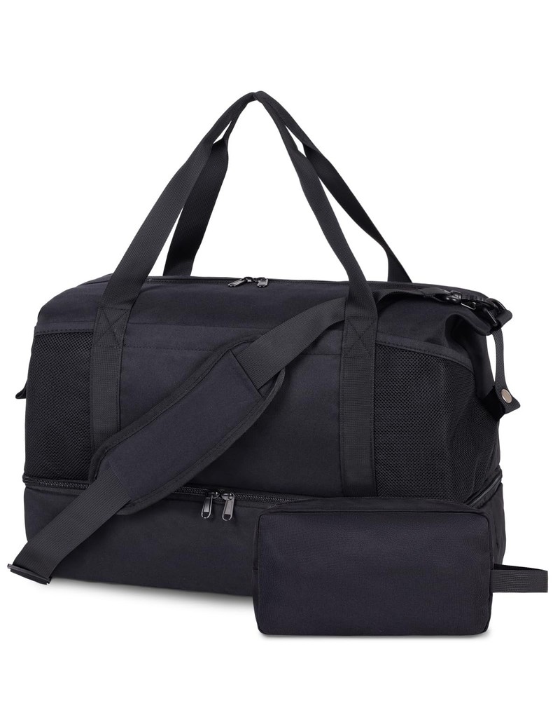 Personal Item Bag 18x14x8 Travel Duffel Bag Underseat Carry on Luggage with S...